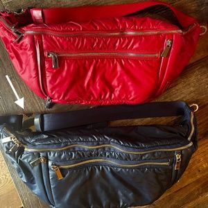 Navy CARAA Sling Bag